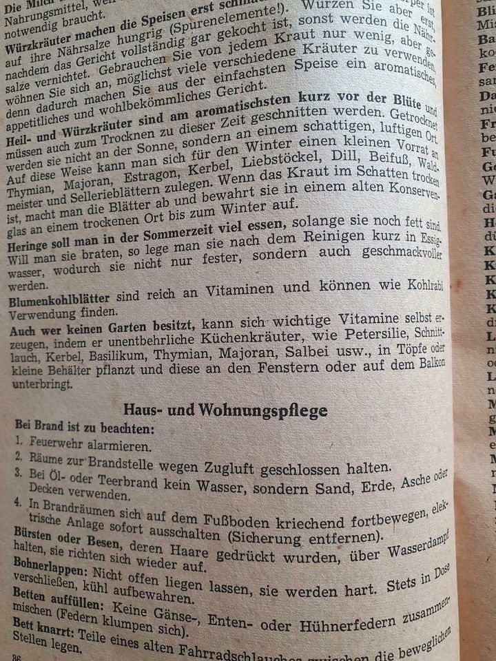 Was Sie wissen müssen alte Weisheiten und neue Erfahrungen 1954 in Krombach