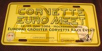 Corvette Euro Meet, CEM  2004 und 2006 Schilder neu Hessen - Babenhausen Vorschau