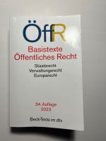 Öffentliches Recht  34. Auflage Schleswig-Holstein - Kiel Vorschau