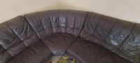Ich verkaufe mein Couch schwarze Leder Bayern - Traunreut Vorschau