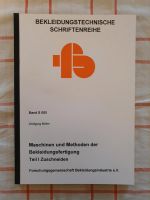 Bekleidungstechnische Schriftenreihe Wolfgang Möller Rheinland-Pfalz - Bad Münster-Ebernburg Vorschau