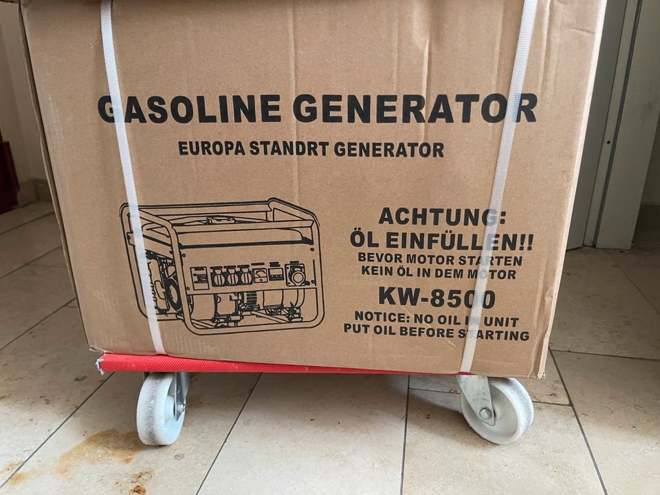 Notstromaggregat Generator KW 8500 Nagelneu Stromgenerator in Mainz