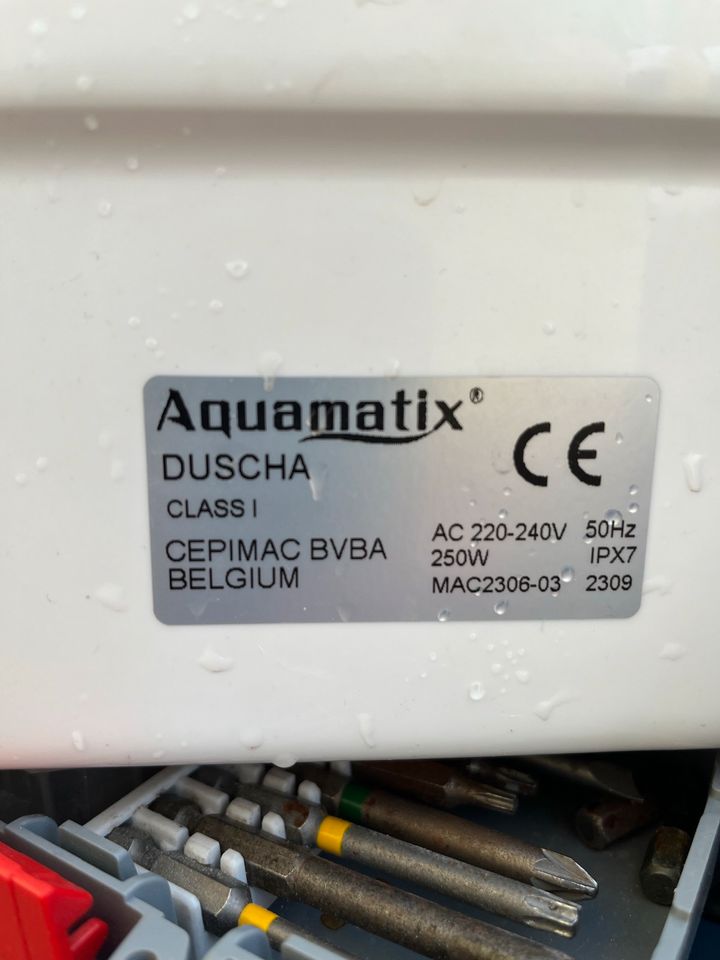 Duschpumpe Aquamatix in Kirchberg