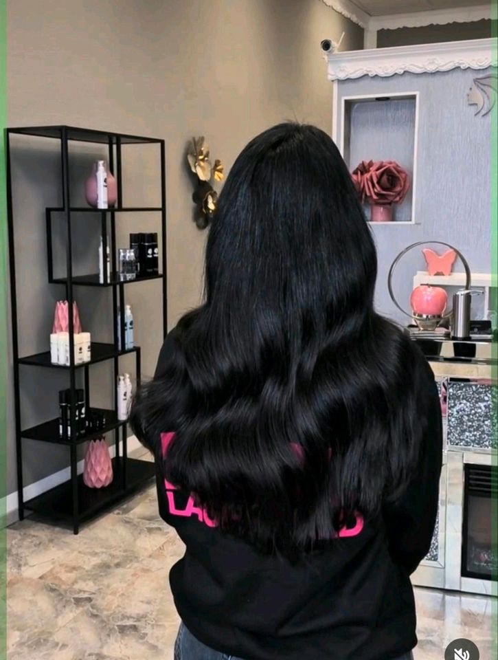 Haarverlängerung Schulung bonding tape tressen Extensions raten europäische Echthaar-Extensions Minibonding unsichtbare Extensions kreatinbondings Haarverlängerung in Duisburg