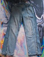 ZARA Flared Denim/Jeans mit Reißverschluss Hessen - Leun Vorschau