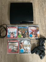 PlayStation 3 mit 2 Controllern und 5 Spielen Rheinland-Pfalz - Obersülzen Vorschau