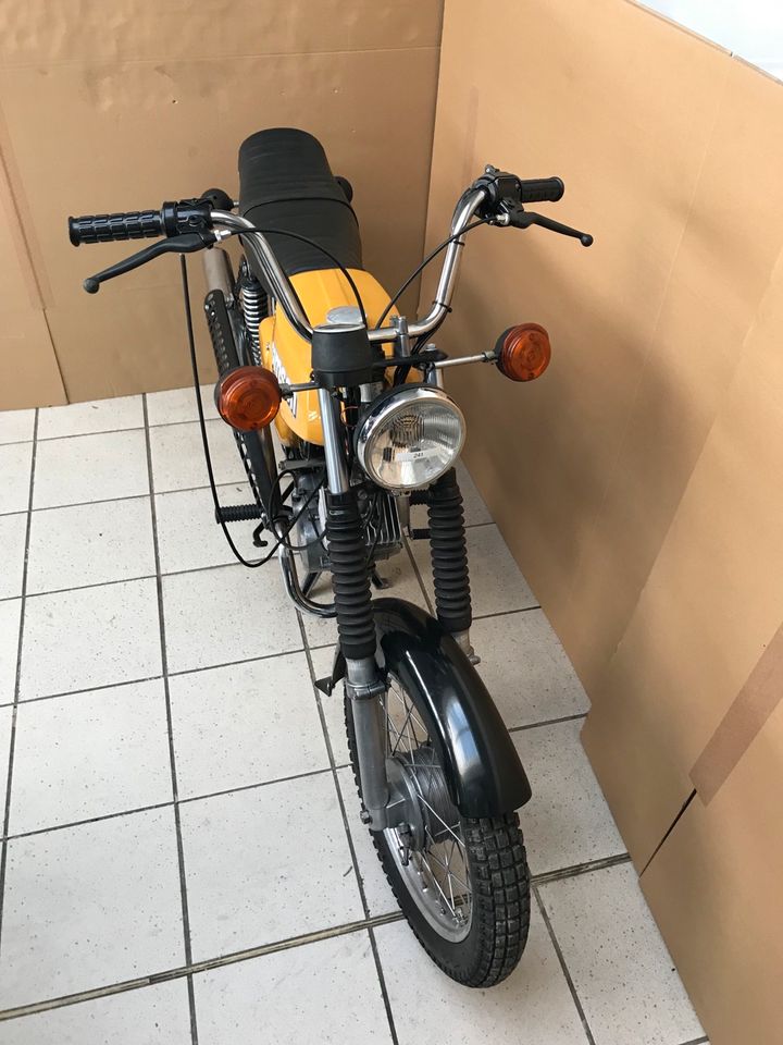 Simson S51 Enduro S51E 4 Gang Gelb 60km/h Papiere Versand M500 * in Calbe (Saale)