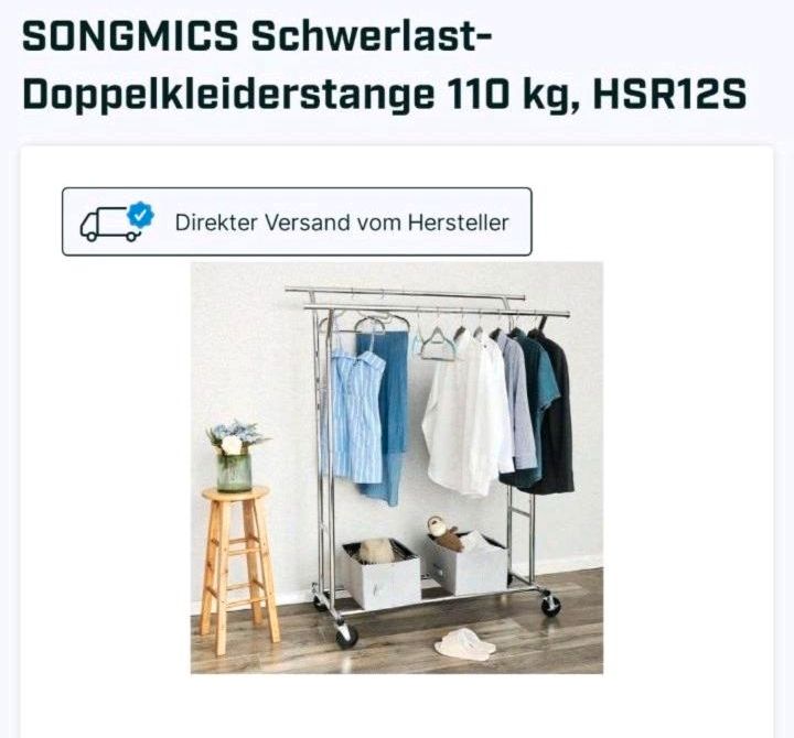 Doppelkleiderständer    Garderobenständer  110 kg in Ribnitz-Damgarten