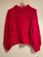 Roter Pullover von h&m, Größe M, sehr grob mit Lochmuster Eimsbüttel - Hamburg Eimsbüttel (Stadtteil) Vorschau