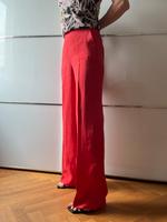 Zara Hose mit Leinen in korallenrot Größe S Thüringen - Weimar Vorschau