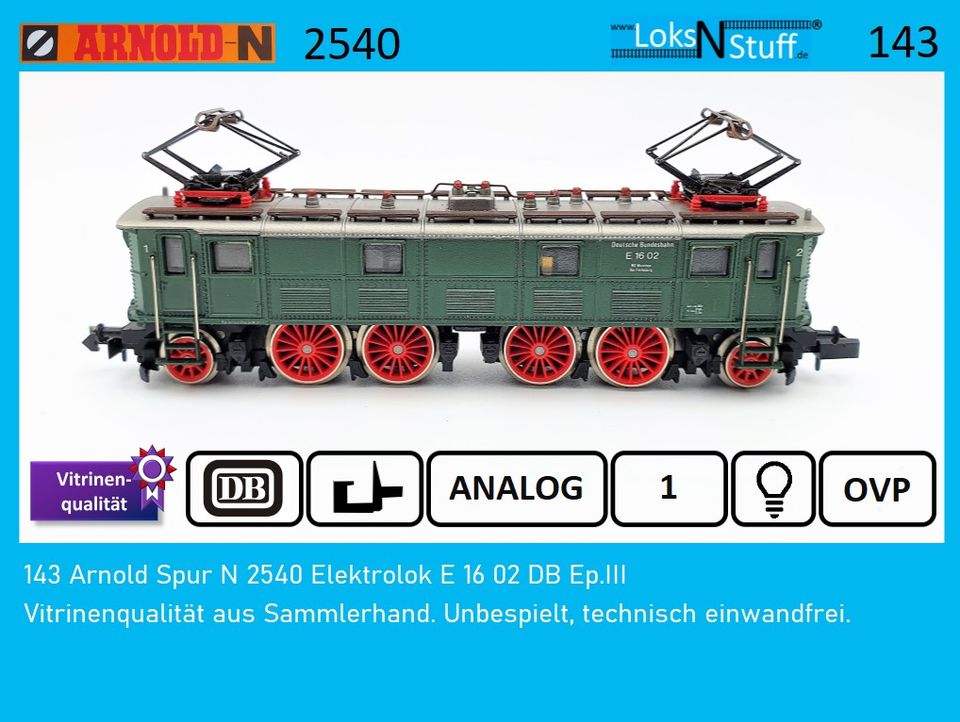 149 Arnold Spur N 2221 Tenderlok BR 89 7313 DB Ep.III in Eschwege