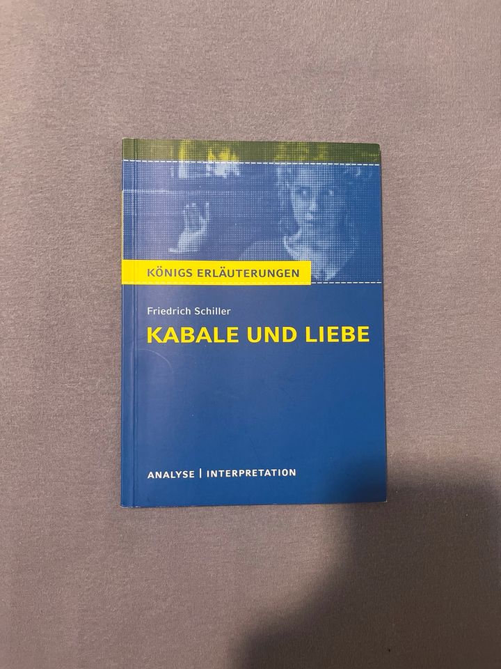 Kabale und Liebe Text und Lektüreschlüssel in Kiel