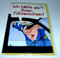 Führerschein Glückwunsch Karte Klappkarte inkl. Umschlag Neu OVP Nordrhein-Westfalen - Krefeld Vorschau