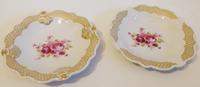 Wallendorf 1764 Porzellan * 2x Schälchen / Schalen rosa Blumen Bayern - Marktleuthen Vorschau