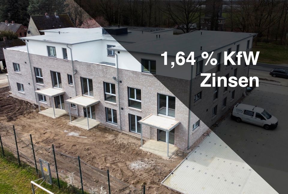 GESICHERTES KFW Darlehen 1,64 % // 2-Zimmer Neubau Wohnung // Wohnung 1 in Großenkneten