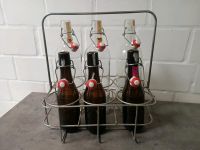 Vintage Flaschenträger mit Bügelverschlussflaschen Nordrhein-Westfalen - Rheda-Wiedenbrück Vorschau