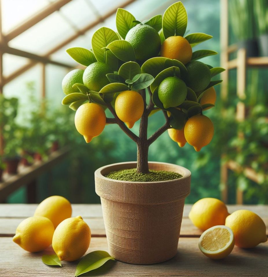 Zitronenbaum Meyer Lisa 30cm ohne Früchte Citrus Meyer Lemon in Soltau