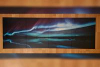 Bild Polarlichter auf Vlies 160x50 Leinwandbild Nordrhein-Westfalen - Kempen Vorschau