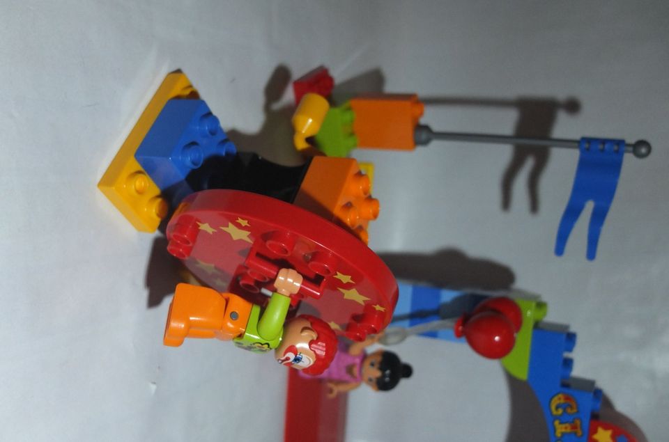 Lego Duplo Circus Zirkus Tiere Circusdirektor Clown sehr selten in Ottensoos