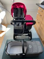 Bugaboo Donkey 2 Mono / Duo Grau/Rot mit Zubehör Nordrhein-Westfalen - Alsdorf Vorschau