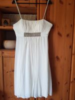 Cocktailkleid Seide ivory Abendkleid Gr 36 S Perlen UN DEUX TROIS Sachsen-Anhalt - Halle Vorschau