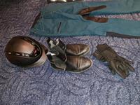 Reitset 10-teilig, Hosen S, Schuhe 37 Dresden - Coschütz/Gittersee Vorschau