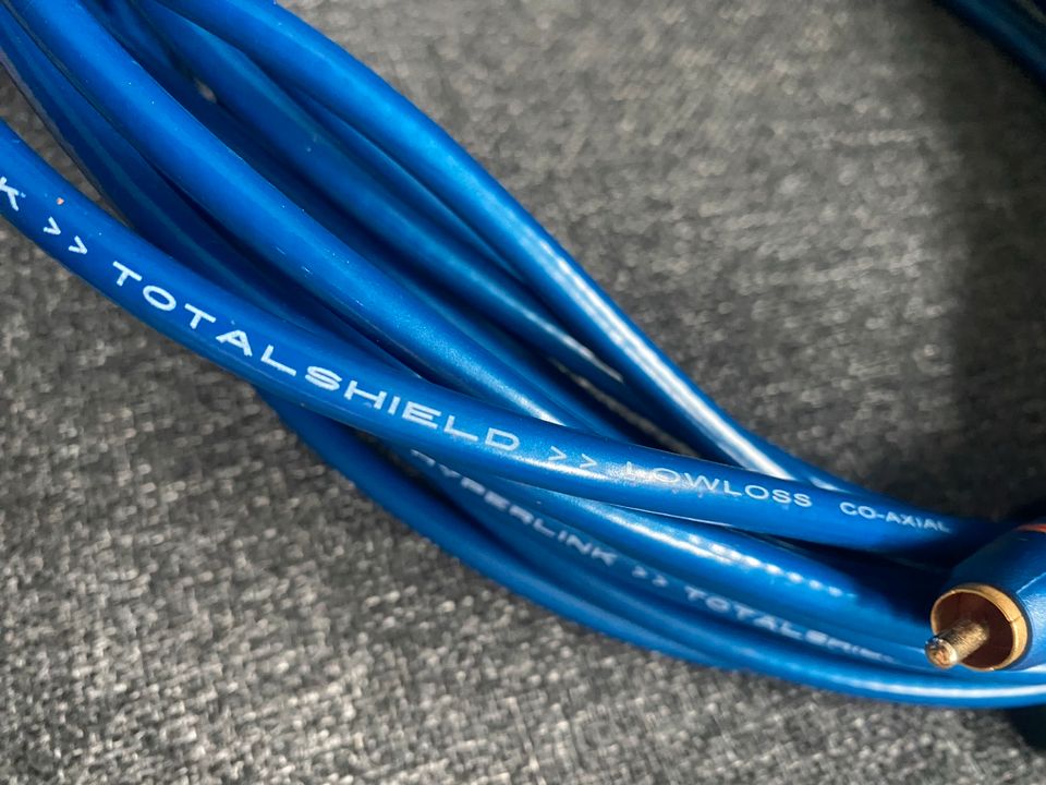 B Tech Koaxialkabel, Co-Axial, Audio 10m, blau in Bernau