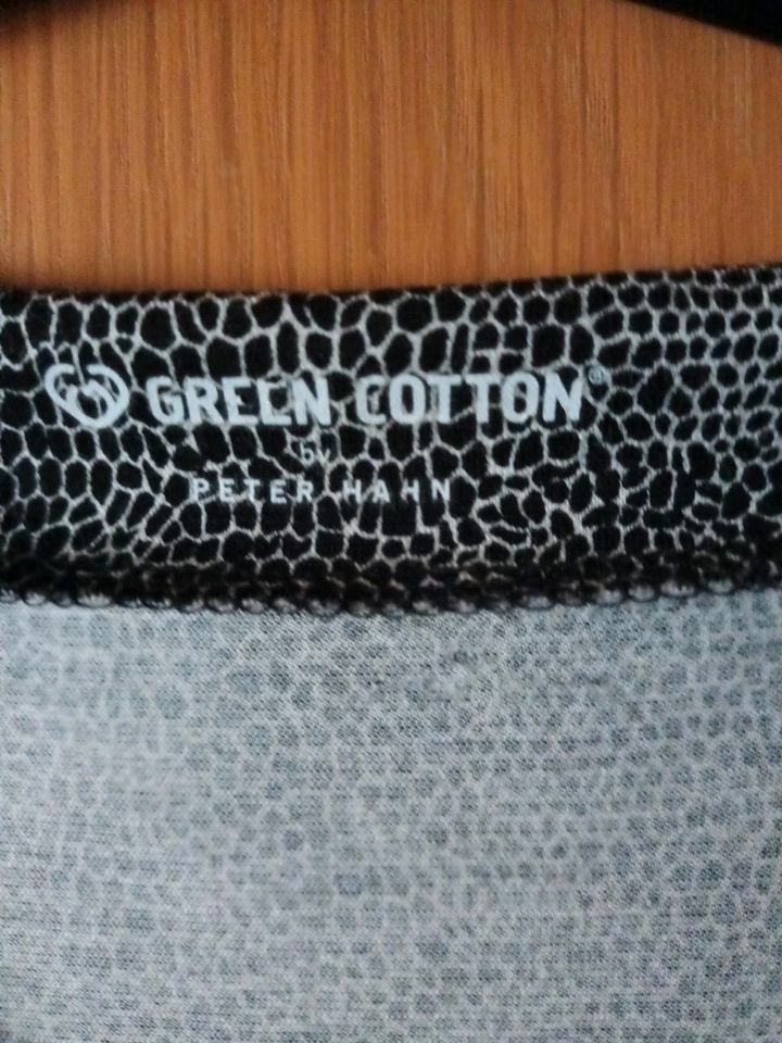 Kleid v. Green Cotton/Peter Hahn, Gr. ca. 46/48, schwarz/weiß in Wadgassen