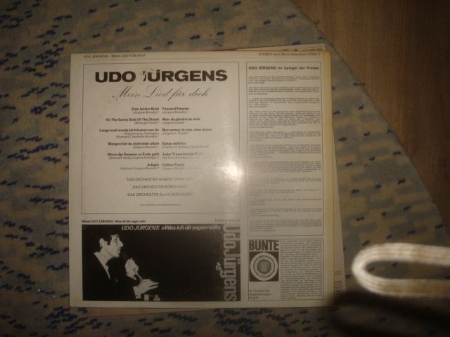 Udo Jürgens - Vinyl 33 rpm LPs - Langspielplatten in Velbert