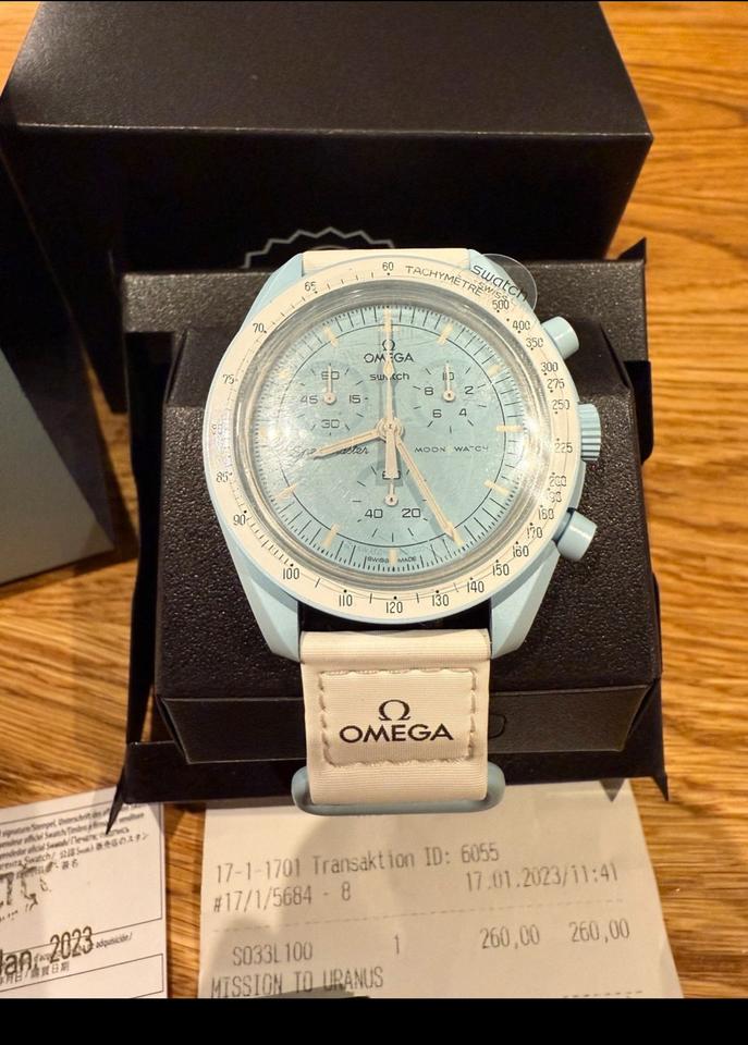 Omega X Swatch Uranus - neu und ungetragen in Schwanewede