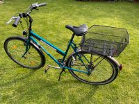 Fahrrad 28 Zoll 24 Gänge Trekking Bike Blau mit Korb Niedersachsen - Stuhr Vorschau
