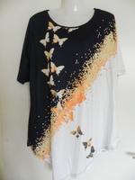Tunika Shirt Gr. 46 XXL Schmetterlinge München - Ramersdorf-Perlach Vorschau