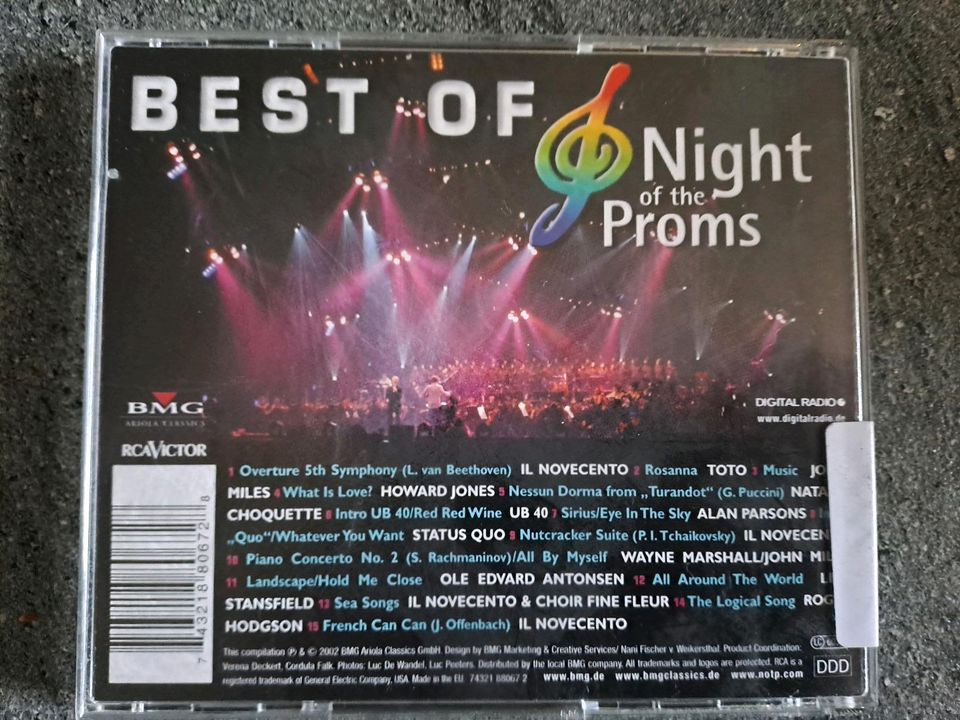 The Night of the Proms - Best Of CD Top Zustand in Wehringen