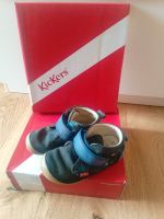 Halbschuhe Übergang Kickers Gr. 27 blau Barfußschuhe Sachsen-Anhalt - Halle Vorschau