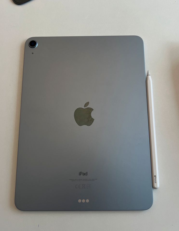 APPLE iPad Air Wi-Fi (2020), 256 GB, Sky Blue MIT Appel Pencil in Lauf a.d. Pegnitz