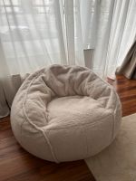 Sitzsack XL in Creme TEDDY FLEECE Nordrhein-Westfalen - Wesseling Vorschau