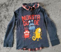 Langarmshirt Gr 128 C&A Monster Halloween Sachsen-Anhalt - Magdeburg Vorschau