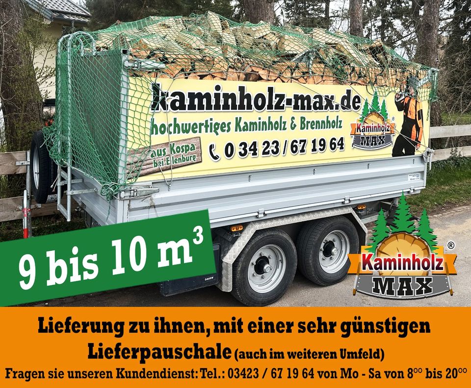 „ab 4 m³ bis 35 m³ - 40 km um Groitzsch  Pegau , Kaminholz, Brennholz, Feuerholz, Holzvergaser, Kamin, Holz, Feuer, Brenn in Pegau