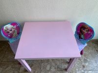 Kindertisch pink weiß 2 Stühle Anna & Elsa Frozen Disney Holz Bielefeld - Schildesche Vorschau