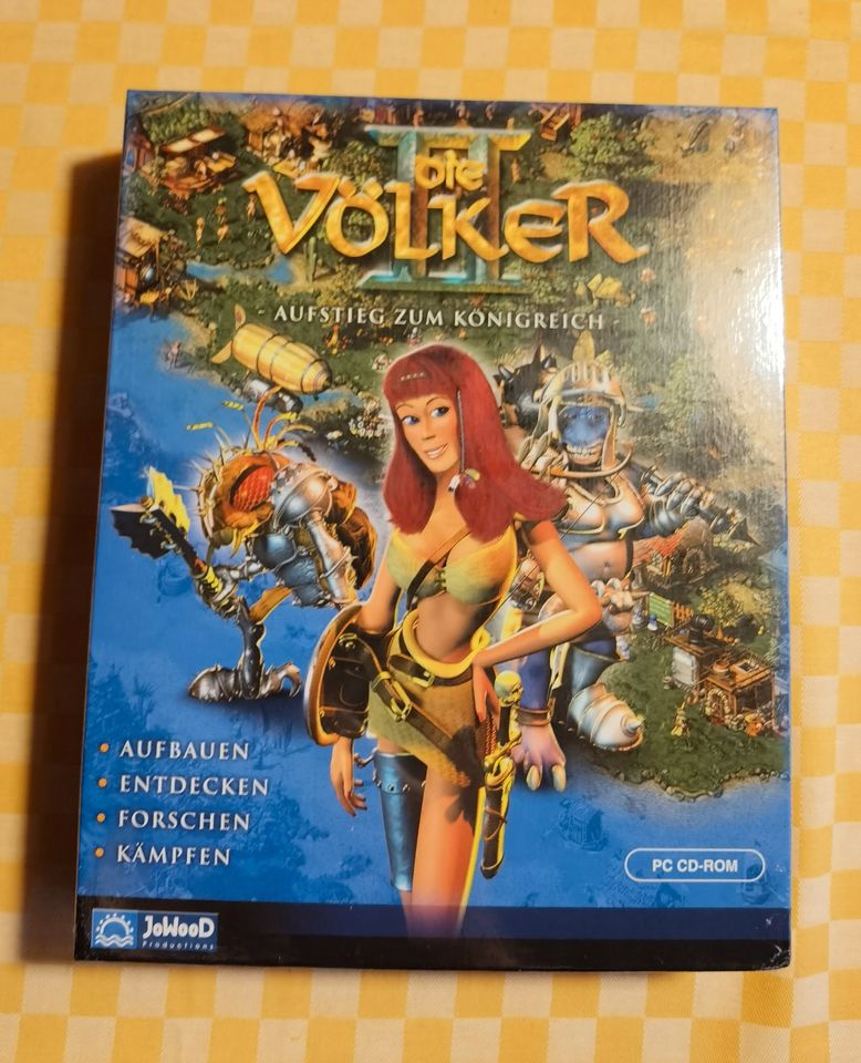 PC-Spiel „Die Völker - Aufstieg zum Königreich“, ungeöffnet in Jena