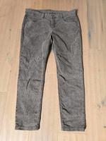 MAC Damen Hose samt Gr 42 30 braun Slim velvet Hessen - Groß-Umstadt Vorschau