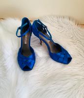 Buffalo Peeptoes Pumps High Heels Satin Hochzeit Chic Edel 40 Bonn - Kessenich Vorschau