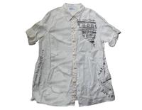 ❤️ Bluse ULLA POPKEN 50 / 52 Hemdbluse Leinen Weiss Kurzarm ❤️ Niedersachsen - Sulingen Vorschau