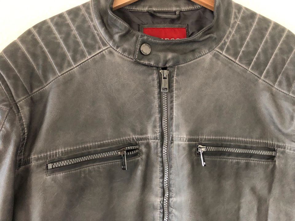 moderne Herrenjacke, Lederjacke XXL in Bremen