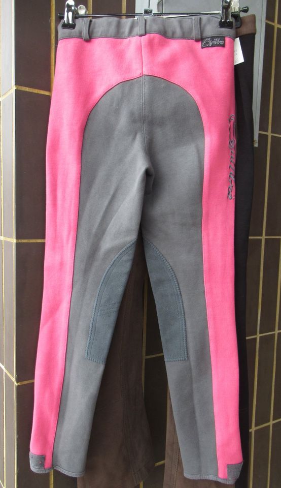 Equilibre Reithose 152 grau/pink oder 158 braun/schwarz je 6 € in Linkenheim-Hochstetten