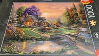 1000 Teile Puzzle Thomas Kinkade Niedersachsen - Seevetal Vorschau