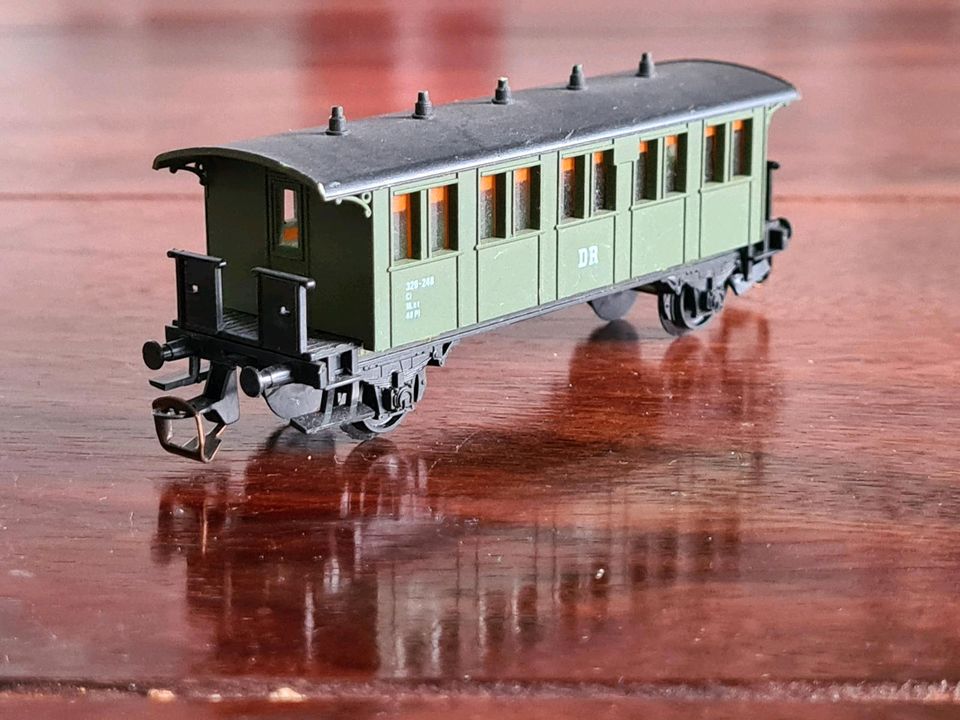 TT Waggon Personenwagen original DDR Modelleisenbahn in Creuzburg