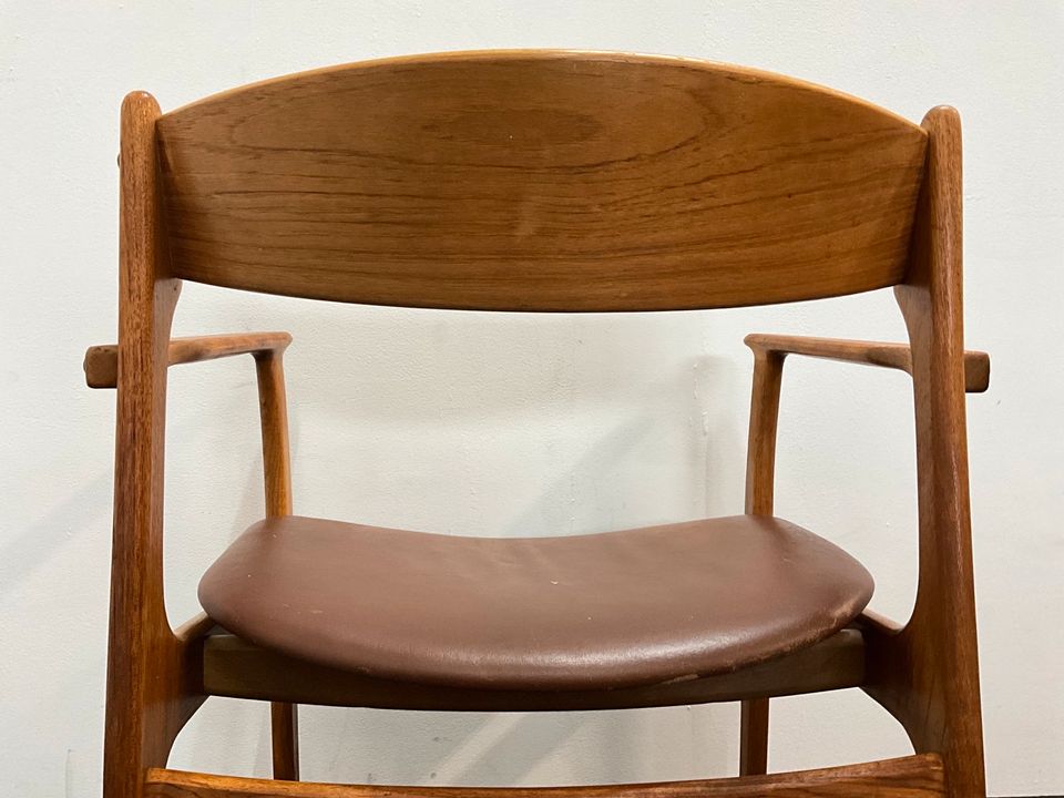 ERIK BUCH Captain Chair O.D. 50 Danish 60er Vintage Teak Stuhl in Hamburg