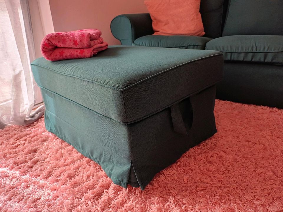 EKTORP Sofa von IKEA, grün, 3-Sitzer - neuer Preis in Magdeburg