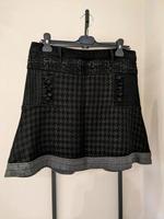 Desigual Damen Rock schwarz Hahnentritt A-Linie Gr. 36/38 Thüringen - Jena Vorschau